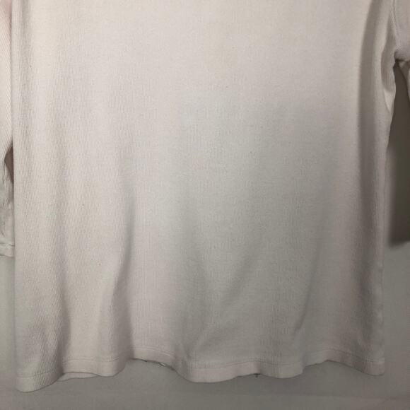 French Dressing Button Front 3/4 Sleeve Lace Top Size S - Picture 7 of 8